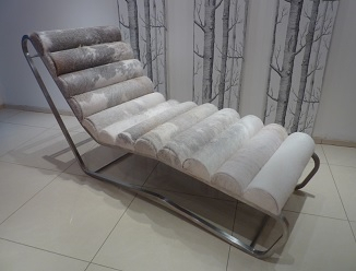 cowhide lounger