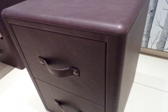 leather bedside cabinets