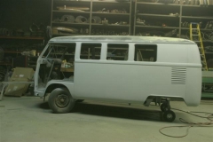 Campervan in primer