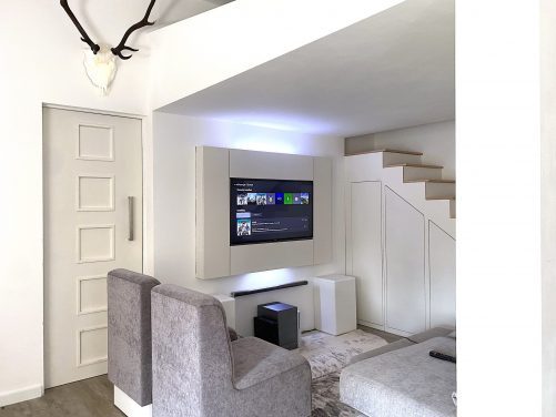 Games Room TV Wall