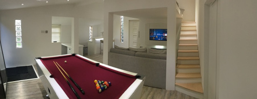 Games Room TV Wall