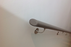 Wall Mounted Leather Handrail - Edinburgh