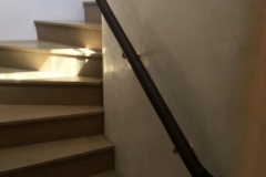 leather handrails
