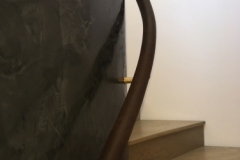 bespoke leather handrails