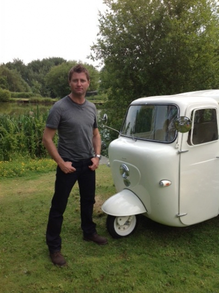 George Clarke and Tuk Tuk Camper