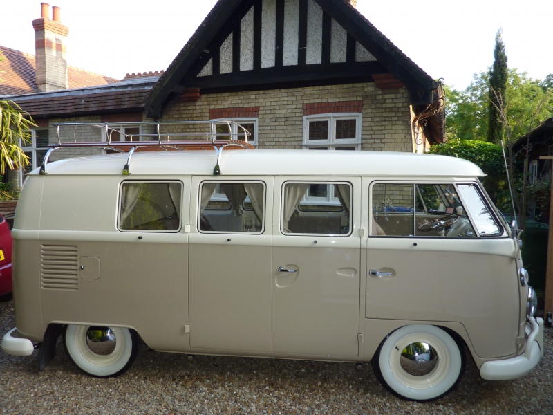 Restored campervan