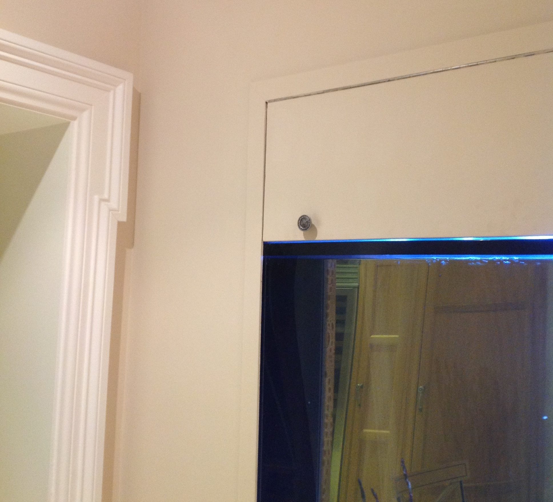 leather wall and door panels