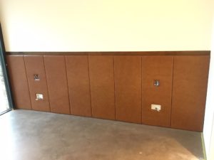leather headboard