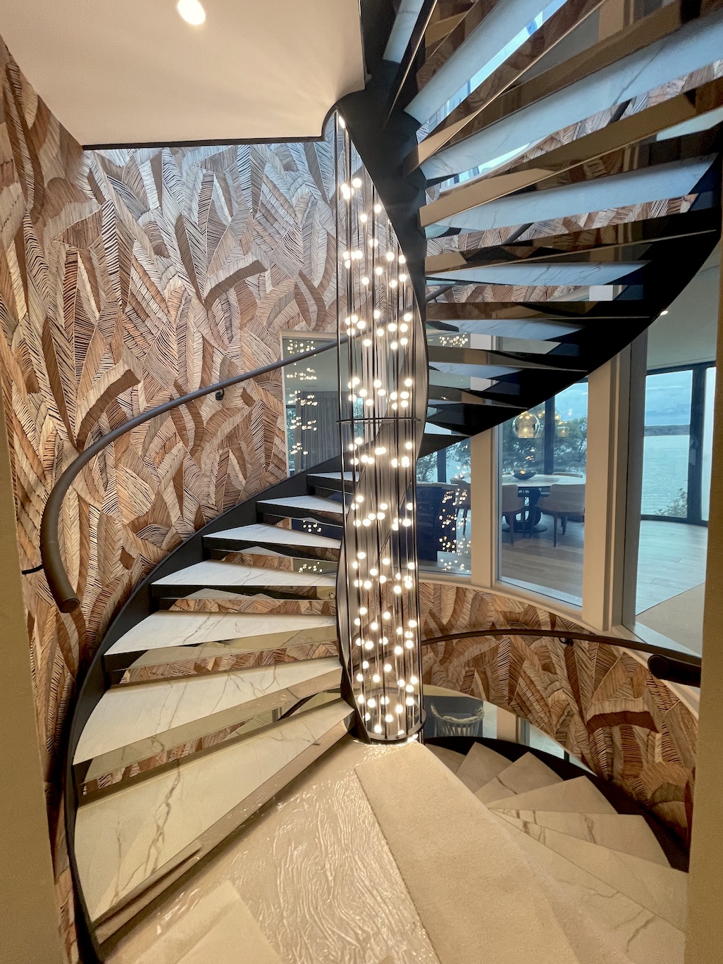 Create luxury interior spaces with leather